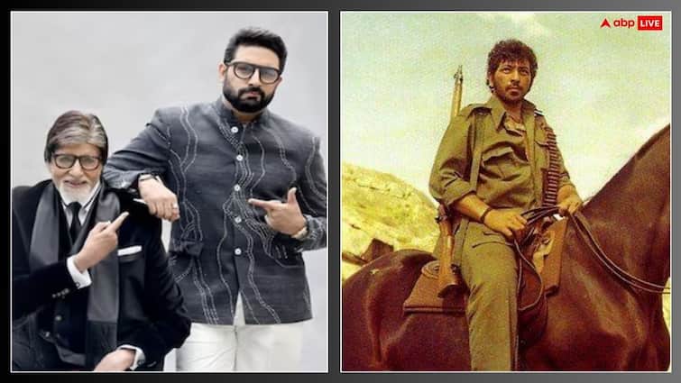 Amitabh Bachchan revealed on KBC that Abhishek Bachchan hated Amjad Khan in childhood बॉलीवुड के इस खूंखार विलेन से नफरत करते थे अभिषेक बच्चन, बिग बी ने खुद खोला था बेटे का राज