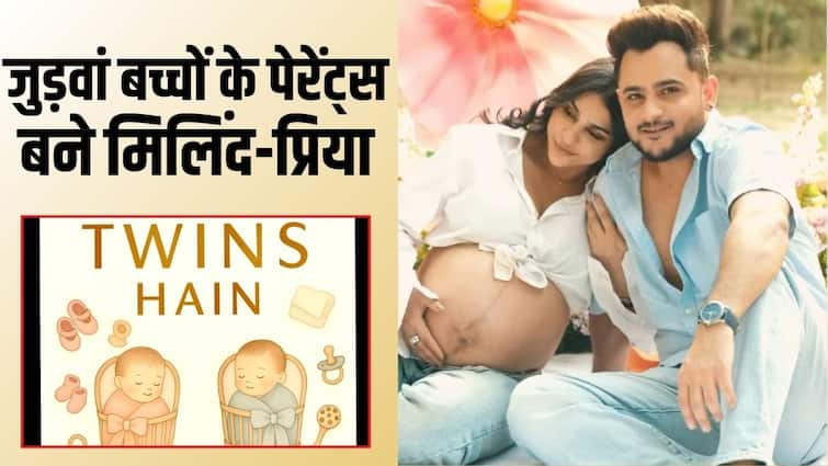 Milind Gaba Pria Beniwal become parents of twins shared cute post 